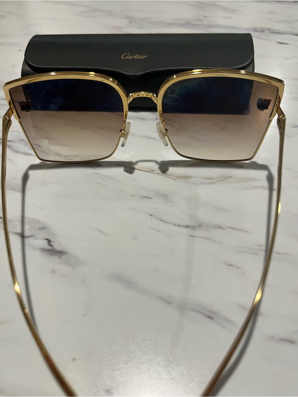 Authentic Cartier Panthere Sunglasses